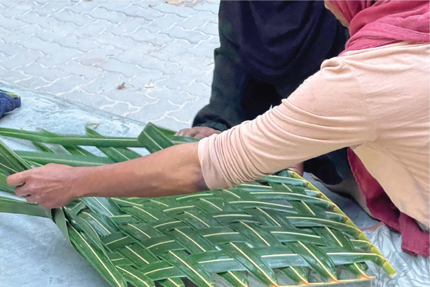 PALM WEAVING