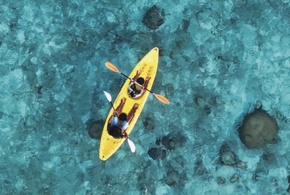 Paddle ocean's rhythm