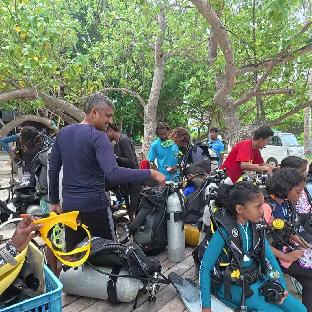 Scuba diving